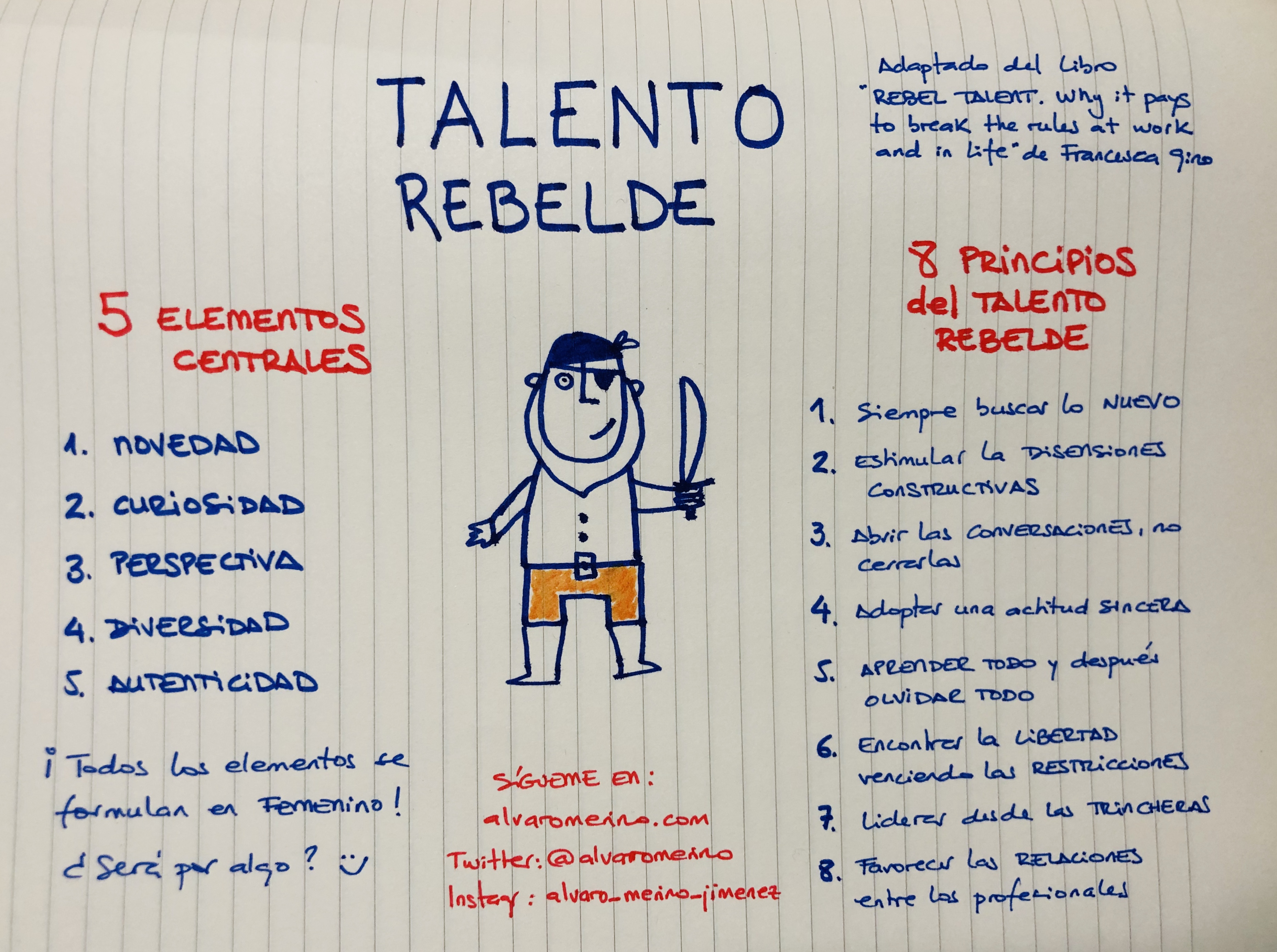 Los 8 principios del talento rebelde