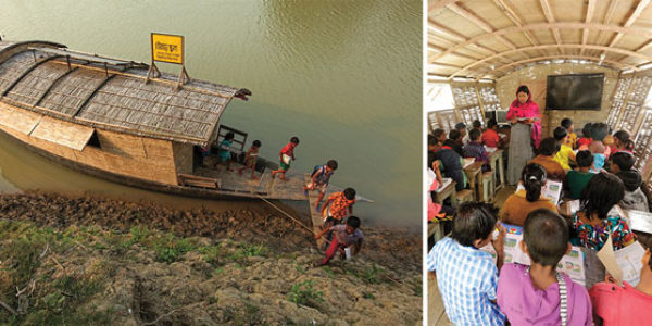 Las Escuelas barco de Bangladesh o cómo innovar por el bien común.