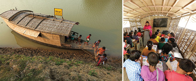 Las Escuelas barco de Bangladesh o cómo innovar por el bien común.